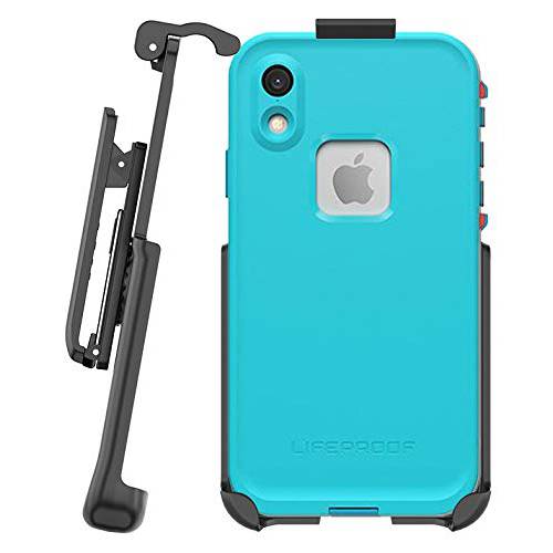 BELTRON 벨트 Clip Holster for LifeProof FRE 케이스 - 아이폰 X,  아이폰 Xs (케이스 not Included) - 기능: 보관 Fit, 퀵 출시 Latch, 듀러블 회전 벨트 Clip& Built-in 킥스탠드