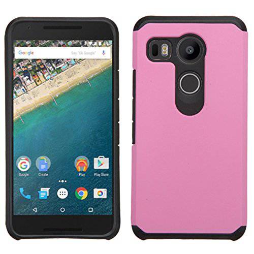 Asmyna 휴대폰, 스마트폰 케이스 for LG H790 (Nexus 5X) - 리테일 포장, 패키징 - Black/ Gray/ 그린