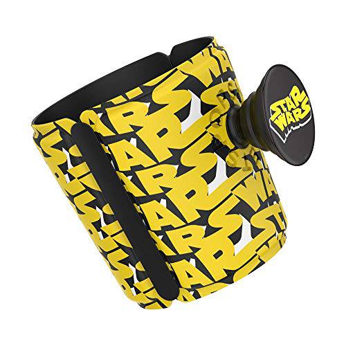 PopSockets PopThirst: 컵 슬리브 and 스왑가능 그립 - 스타 워즈 Yellow