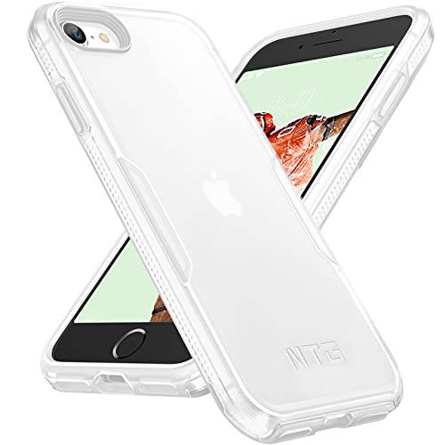 NTG [1st 세대] Designed 아이폰 SE 2020 케이스/ 아이폰 8 케이스/ 아이폰 7 케이스, Heavy-Duty 내구성 러그드 경량 슬림 충격방지 보호 케이스 아이폰 4.7 인치, 클리어