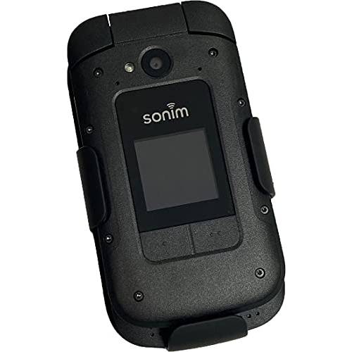 홀스터 Sonim XP3 플러스 플립 폰, Nakedcellphone 블랙 [회전/ 래칫] 벨트 클립 홀더 케이스 T-Mobile/ 버라이즌 XP3plus (XP3900)