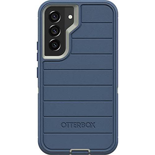 OtterBox 디펜더 시리즈 케이스 삼성 갤럭시 S22 플러스 (Not S22/ 울트라 모델) 케이스 Only - Non-Retail 포장, 패키징 - 항균제, 소독제, 소독, 향균 - 요새 블루