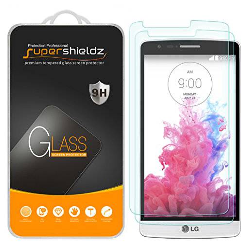Supershieldz (2 Pack) for LG G3 강화유리 화면보호필름, 액정보호필름, Anti 스크레치, 기포 방지