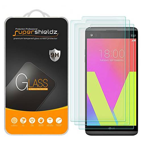 Supershieldz (3 Pack) for LG V20 강화유리 화면보호필름, 액정보호필름, 0.33mm, Anti 스크레치, 기포 방지