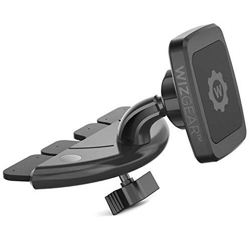 WizGear 직사각형 미용실마네킹,머리마네킹 범용 CD Slot 마그네틱,자석 차량용 마운트 홀더, for 휴대폰 and Mini 태블릿 with 고속 Swift-Snap Technology