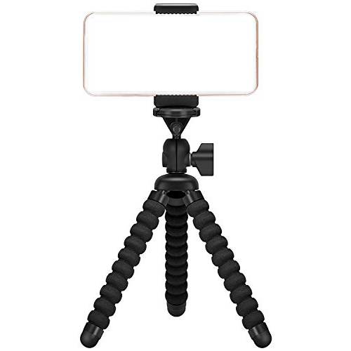 Ailun 디지털 카메라 삼각대 마운트 스탠드 카메라 홀더 아이폰 11 11 프로 11 프로 맥스 X Xs XR Xs 맥스 8 7 플러스 디지털 카메라 갤럭시 s20 s20 S20Ultra s10 플러스 S9 노트 10 카메라 and More 블랙 for