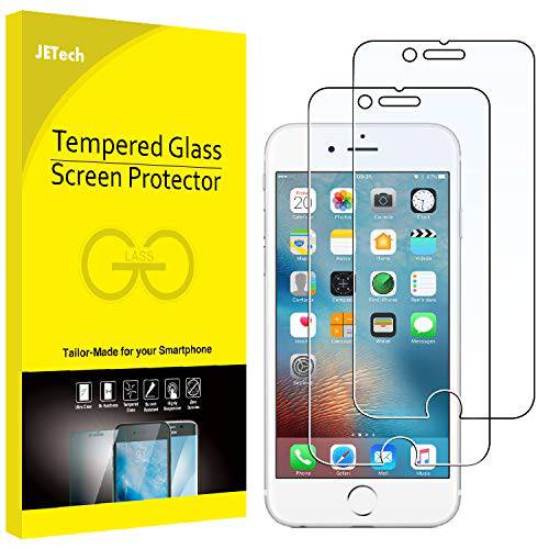JETech 2 팩 iPhone 6 6s 화면 보호기 Apple iPhone 6 및 iPhone 6s 4.7 용 강화 유리 필름