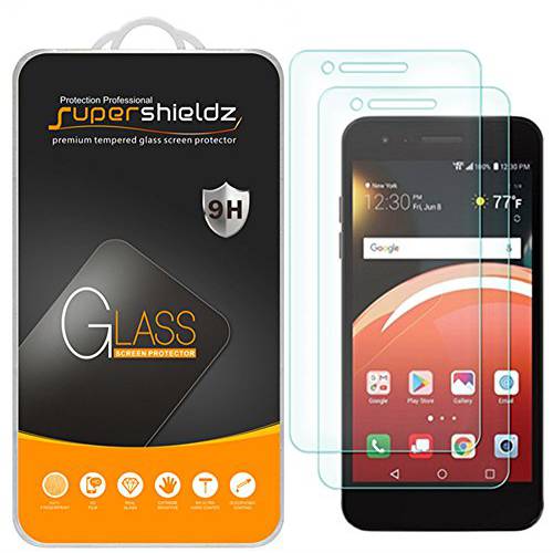 (2 Pack) Supershieldz for LG Zone 4 (버라이즌) 강화유리 화면보호필름, 액정보호필름, Anti 스크레치, 기포 방지
