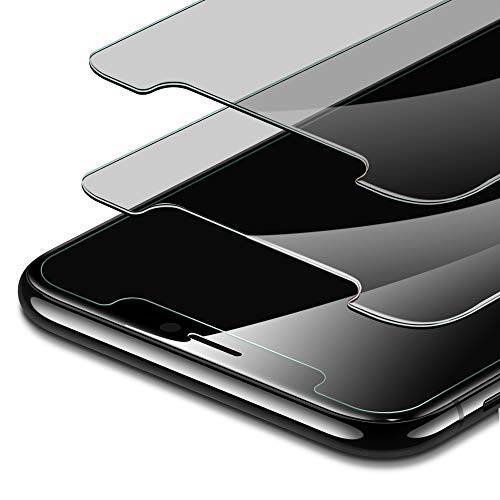 ESR [2 Pack] iPhone XS / iPhone X 용 개인 정보 보호 화면 보호 장치, [Easy Installation Frame], [Anti-Spy], [Case-Friendly], 5.8 인치 iPhone 용 고급 강화 유리 스크린 보호기