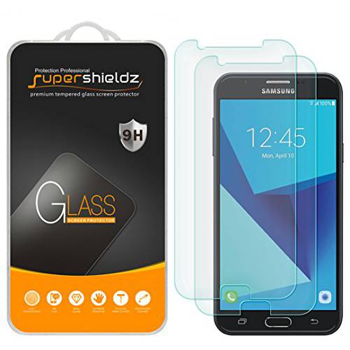 [2-Pack] 삼성 Galaxy J7 Sky Pro의 강화판, 강화 유리 스크래치, 기포 방지, 평생 교체 보증