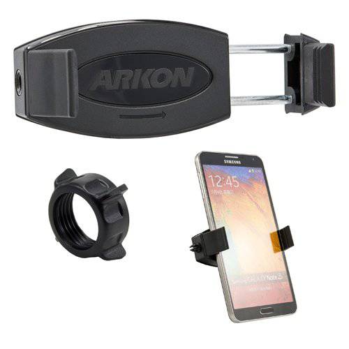 Arkon 휴대용 그립 2 폰 홀더 for 아이폰 7 6S 플러스 6 플러스 6S 6 5S 갤럭시 S7 S6 노트 5 리테일 블랙