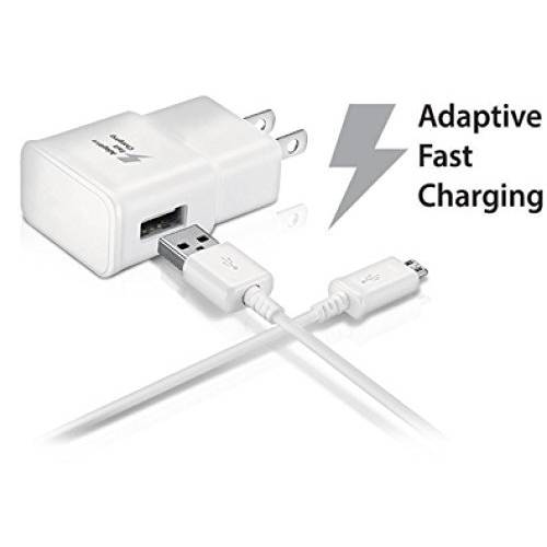 삼성 갤럭시 탭 S2 9.7 Adaptive 고속충전기 미니 USB 2.0 케이블 Kit True 디지털 Adaptive 고속충전 uses 듀얼 voltages for up to 50% 더빠른 충전