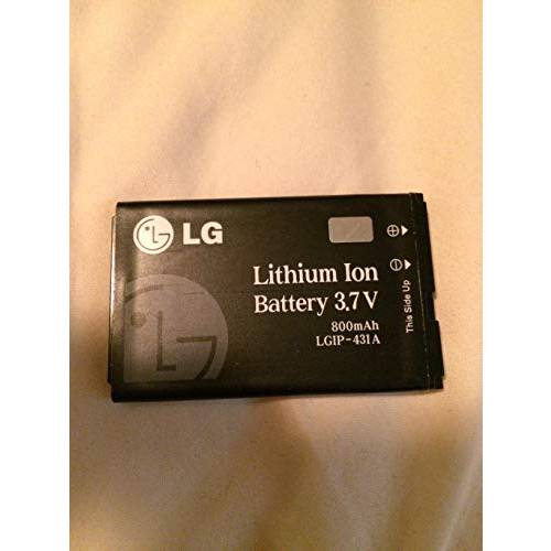 LG LGIP-431A 800mAh Original,오리지날 OEM 배터리 for the LG LG230/ UX220/ 220c UX585 INVISION CB630 CE10 - Non-Retail 포장, 패키징 - 블랙