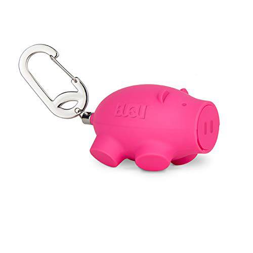 BUQU Chubs Pink Pig Portable Charger 2500mAh Power Bank Cute Universal Phone Battery Charger Works Apple iPhone, Samsung, Android USB Mobile Devices