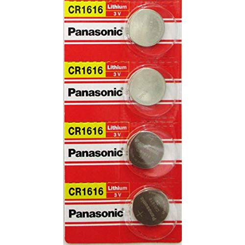 파나소닉 CR1616 3V 코인셀 리튬 배터리, 리테일 Pack of 4