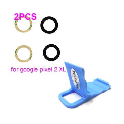 PHONSUN  후면 카메라 렌즈 글래스 for 구글 Pixel 2 (Pack of 2)