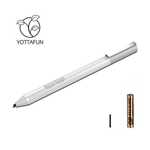 4096 레벨의 압력 감도, 표면 3, 표면 프로 3 및 프로 4 및 프로 (2017), 표면 도서, 표면 노트북 / 스튜디오 (은색) 용 2 개의 소프트 펜촉이있는 Microsoft Surface Pen 알루미늄 합금 모델