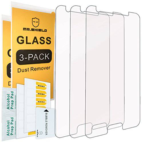 [3-Pack]-Mr.Shield for Samsung Galaxy J3 Orbit [Tempered Glass] Screen Protector with Lifetime Replacement Warranty