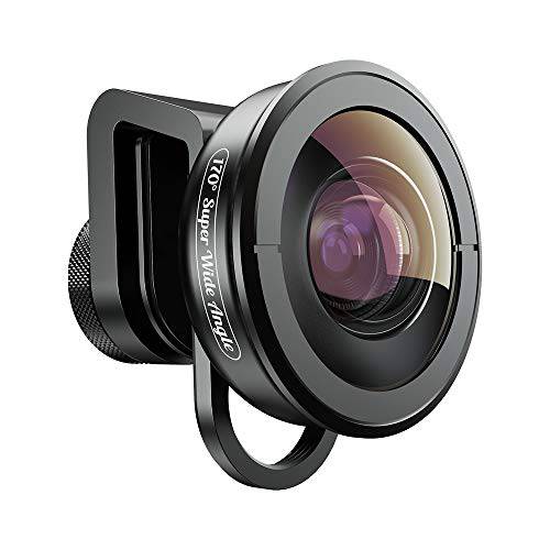 Apexel 170°Super 와이드 앵글 렌즈 for 듀얼 Lens/ Single 렌즈 아이폰, Pixel, 삼성 갤럭시 스마트폰