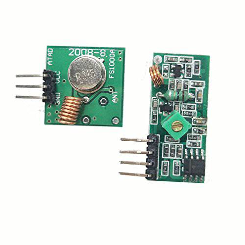 HiLetgo 315Mhz RF 송신기 and 블루투스리시버 모듈 link kit for 아두이노/ 암/ MCU/ 라즈베리 파이
