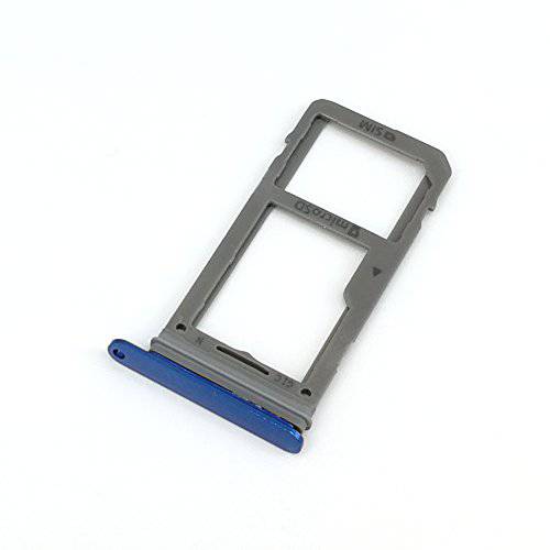 E-repair SIM 미니 SD 카드 트레이 홀더 Slot with 러버 방수, 워터푸르프 개스킷,마개 링 교체용 for 삼성 갤럭시 노트 8 (Single SIM Version) (블루)