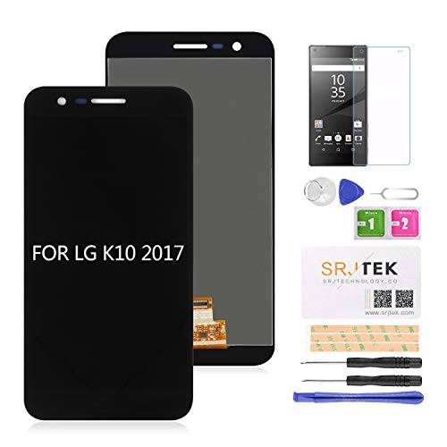 for LG VS501 LCD 스크린 Replacement-Display for LG K20 플러스 LCD K10 2017 M250 MP260 TP260 터치 스크린 디지타이저 글래스 센서 조립품 Kit, SRJTEK  리페어 부속, Include 강화유리