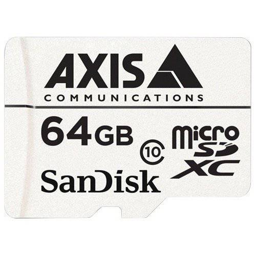 액슬 5801-951 Surveillance 조명 메모리 카드 64 GB microSDXC, 화이트