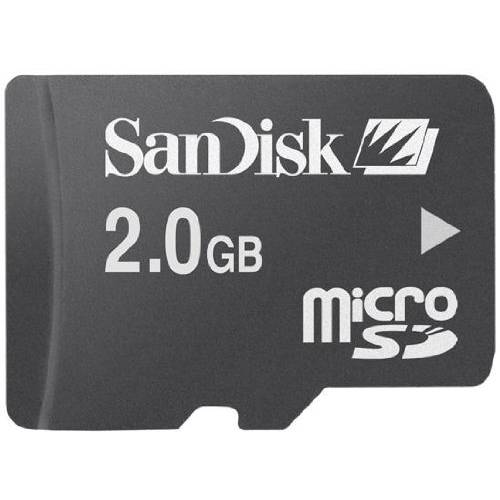 샌디스크 마이크로SD 2GB 메모리 카드