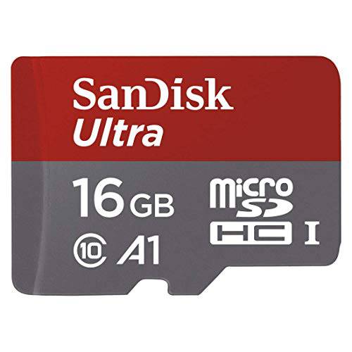 SanDisk 16GB 울트라 microSDHC UHS-I 메모리 카드 어댑터포함 - 98MB S C10 U1 풀 HD A1 마이크로 SD 카드 - SDSQUAR-016G-GN6MA