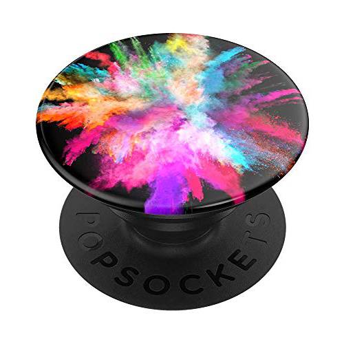 PopSockets: PopGrip with 스왑가능 Top for 폰&  태블릿 - 컬러 Burst Gloss
