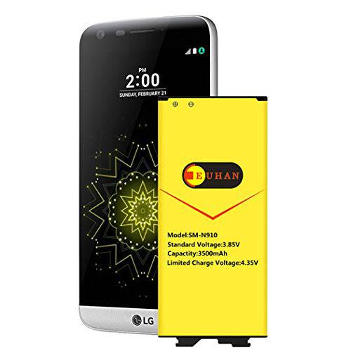 (Upgraded) LG G5 배터리, Euhan 3300mAh Li-ion 배터리 교체용 for LG G5 BL-42D1F H830 (T- 휴대용) H820 (at& T) VS987 US992 LS992 (Sprint) H845 듀얼 H850 H858 | G5 예비 배터리 [24 Month 워런티]