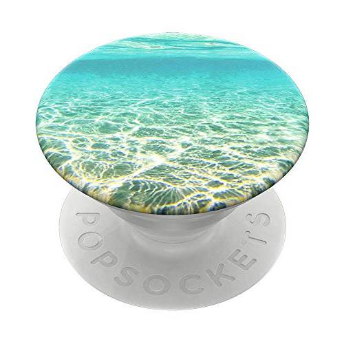 PopSockets: PopGrip with 스왑가능 Top for 폰 and 태블릿 - 블루 Lagoon