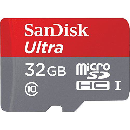 샌디스크 울트라 - 조명 메모리 카드 - 32 GB - microSDHC UHS-I (SDSQUNC-032G-AN6IA)