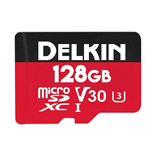 Delkin  디바이스 128GB microSDXC UHS-I (V30) 메모리 카드 (DDMSDR500128)