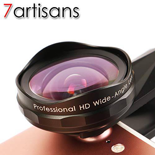 7artisans  프로 와이드 앵글 휴대용 폰 렌즈 for 아이폰 7 플러스, 8, 7, 6s,  삼성&  스마트폰