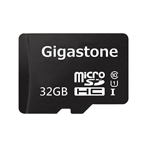 Gigastone 32GB Micro SD 카드 어댑터포함, U1 C10 Class 10 90MB/ S,  풀 HD Available, Micro SDHC UHS-I 메모리 카드 - 풀 HD 영상 Series