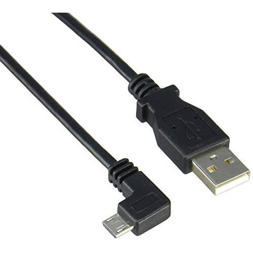 StarTech.com Le ft Angle Micro USB 케이블  1 ft/ 0.5m  90 도  USB 케이블  USB 충전 케이블  USB to Micro USB 케이블 (  USBAUB50CMLA)
