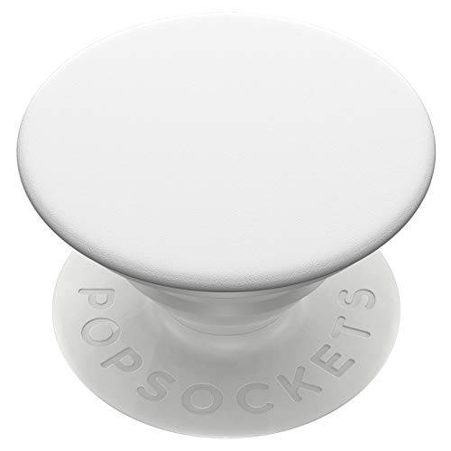 PopSockets : PopGrip with 스왑가능 탑 for 폰 and 태블릿 - 화이트