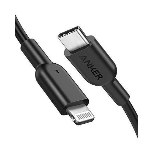 아이폰 11 충전, Anker USB C to 라이트닝 케이블 [3Ft 애플 MFi 인증된] Powerline Ii for 아이폰 11/ 프로/ 맥스/ X/ Xs/ XR/ XS 맥스/ 8/ 플러스, support 파워 Delivery