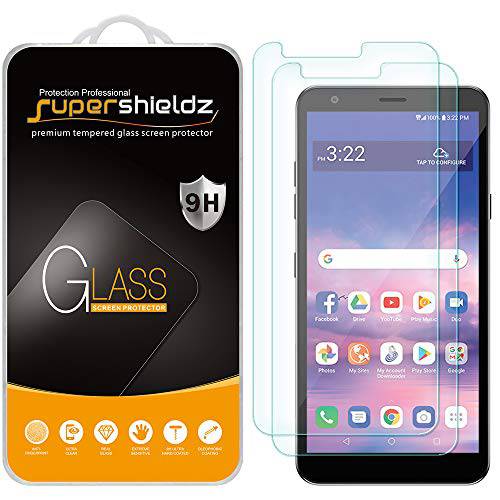 (2 Pack) Supershieldz for LG Journey LTE 강화유리 화면보호필름, 액정보호필름, Anti 스크레치, 기포 방지