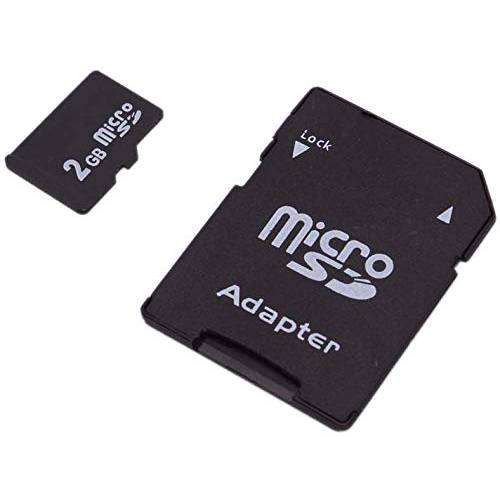 2GB Micro SD 카드 with SD 카드 어댑터, 마이크로SD 2GB 메모리 카드 for Older 캠, PDA, Medical 디바이스 and GPS TF 카드