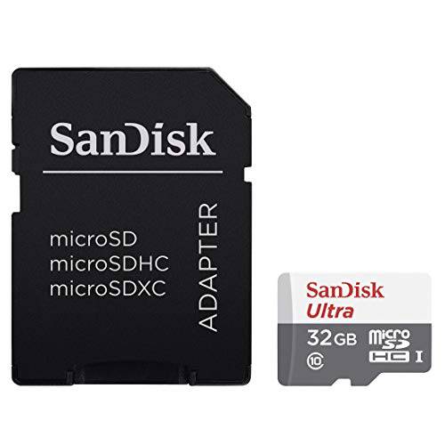 SanDisk  울트라 - Cartao 드 memoria 조명 (adaptador microSDXC para SD Incluido) - 32 GB - UHS-I/ Class10 - microSDHC UHS-I