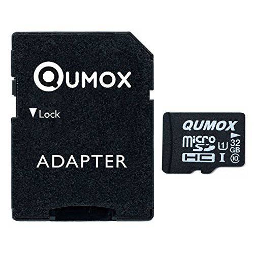 QUMOX 32GB 마이크로 SD 메모리 카드 Class 10 UHS-I 32 GB Highspeed Write Speed 15MB S Read Speed upto 70MB S