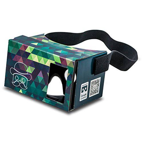 구글 카드보드 팝 카드보드+  방지 미용실마네킹,머리마네킹 스트랩 and 쿠션. for 안드로이드 and 아이폰 up to 6 Inches. Including Lenses. 3D 글라스 VR 글라스 VR 뷰어 VR Goggles.