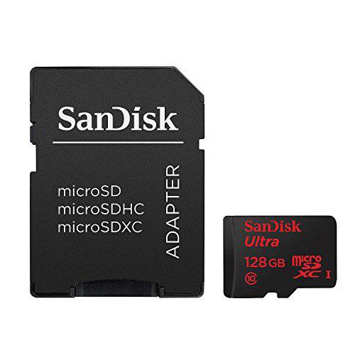 SanDisk  울트라 128GB microSDXC UHS-I 카드 어댑터포함