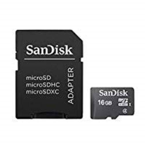 샌디스크 SDSDQM-016G-B35A 16 GB Class 4 MicroSDHC 메모리 카드 with SD 어댑터