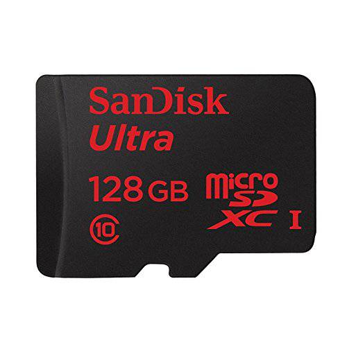 샌디스크 울트라 microSDXC 메모리 카드 128GB UHS-I, 읽기: up to 80MB/ s+  어댑터 SD