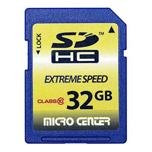 Micro Center 32GB Class 10 SDHC 플래시 메모리 카드 SD 카드