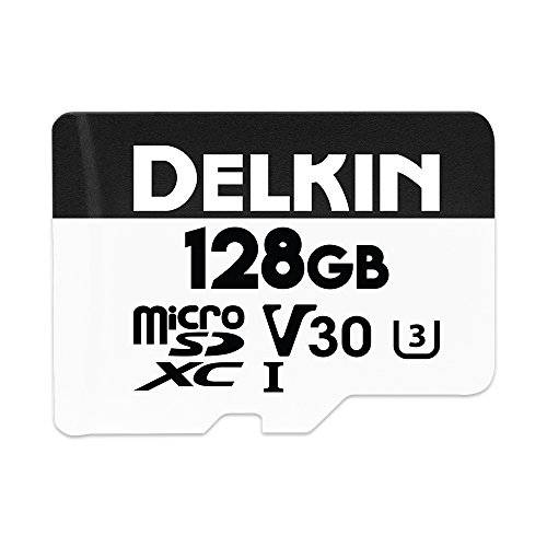 Delkin  디바이스 128GB Advantage microSDXC UHS-I (V30) 메모리 카드 (DDMSDW660128)