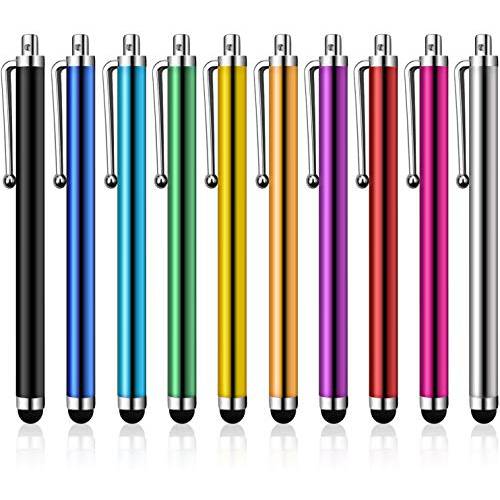 Granarbol  스타일러스 Pens,펜 for 터치 스크린, 10 Pack for 범용 정전식 터치 스크린 스타일러스 호환가능한 with 아이패드, 아이폰, 삼성, 킨들 터치, 호환가능한 with 모든 디바이스  10 Color